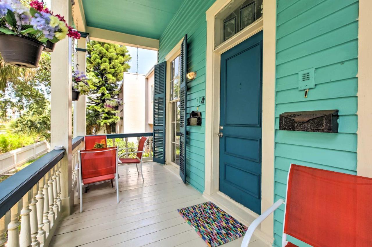 Historic Galveston Apartment - 1 Mi To The Strand! Exterior photo